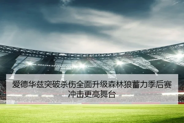 爱德华兹突破杀伤全面升级森林狼蓄力季后赛冲击更高舞台